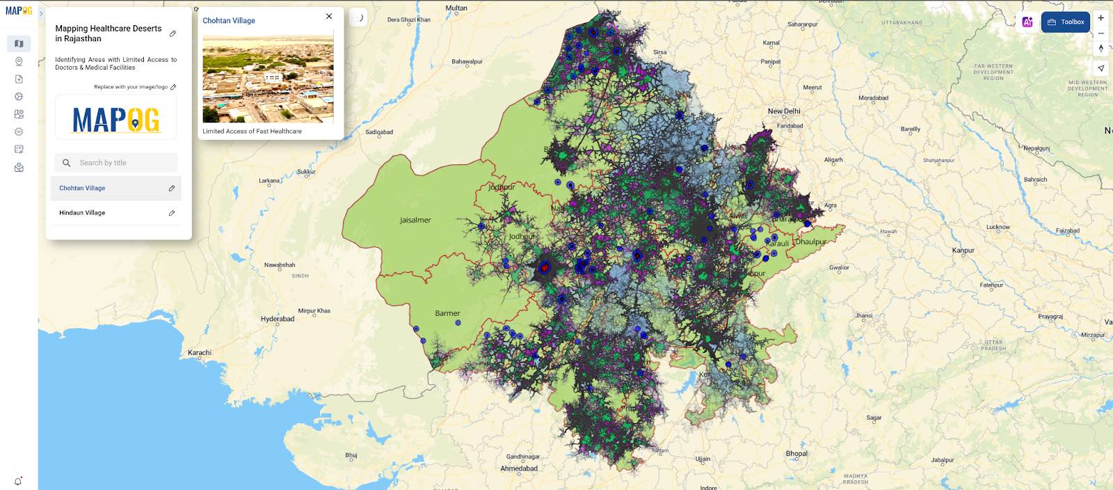 Mapping Healthcare Deserts in India