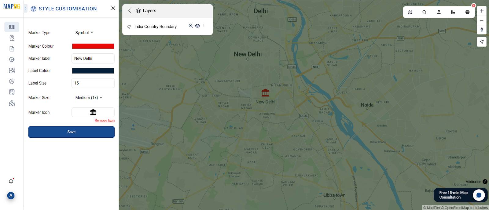 How to make a story map online free using MAPOG