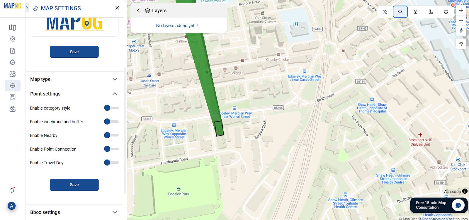 Interactive Property Hunt Map