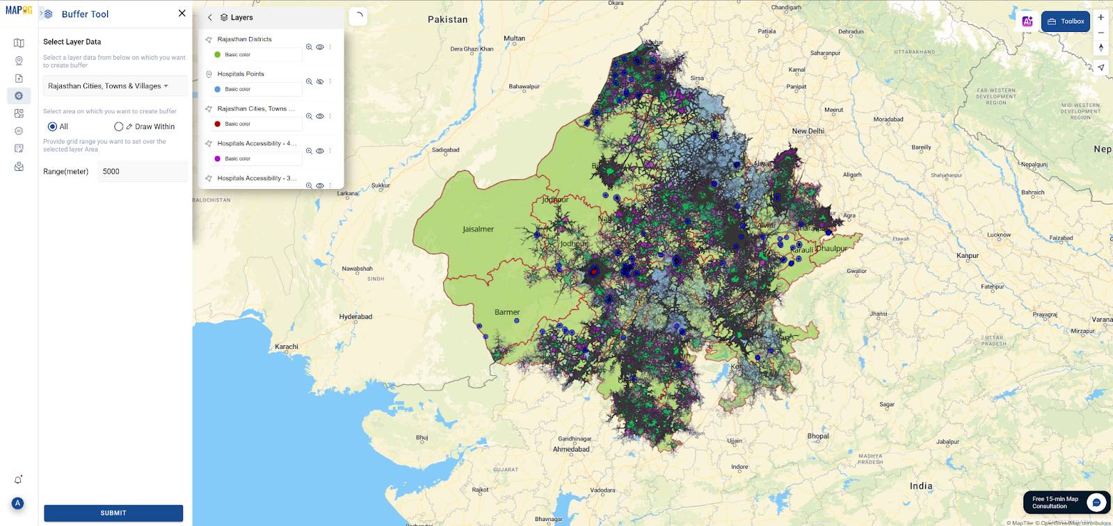 Mapping Healthcare Deserts in India