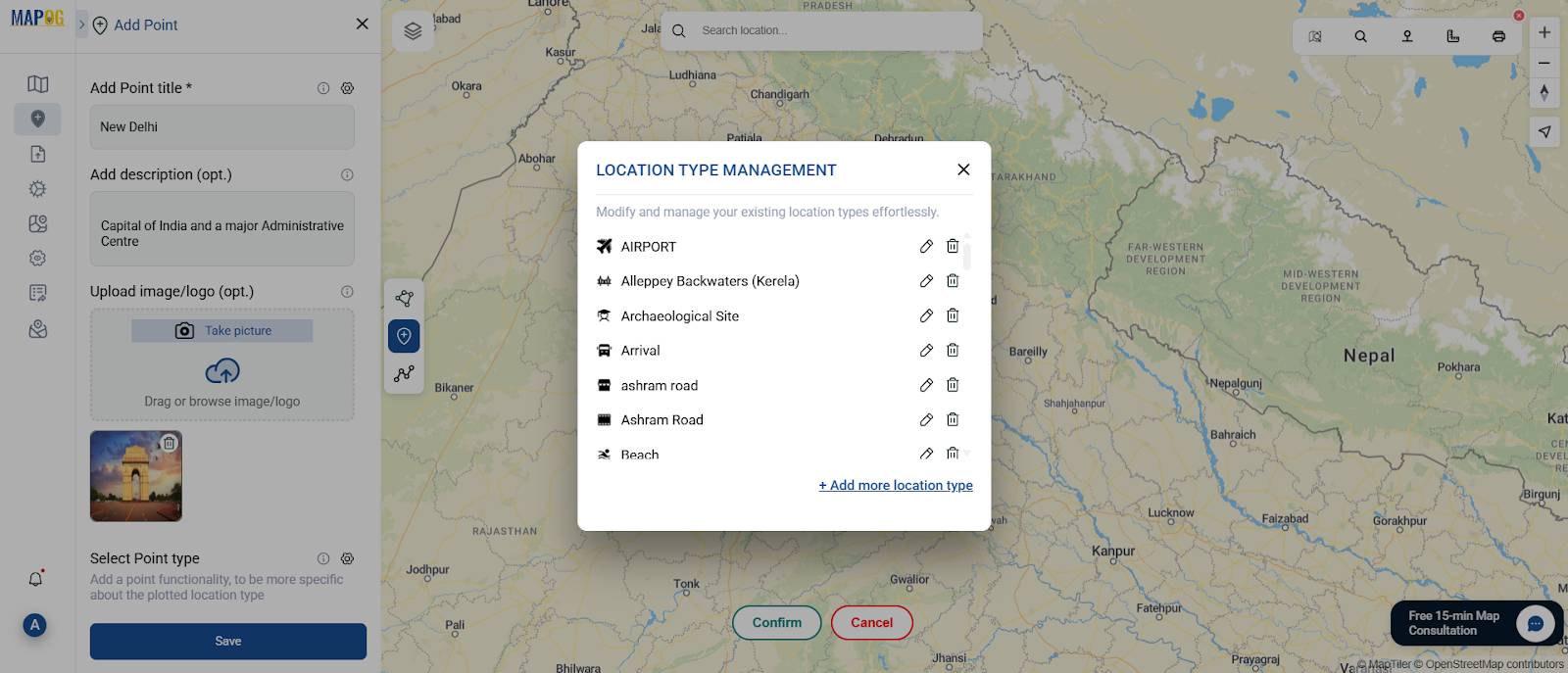 How to make a story map online free using MAPOG