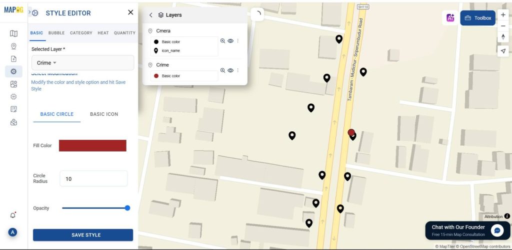 How to Map CCTV Cameras and Crime Zones with GIS Tools