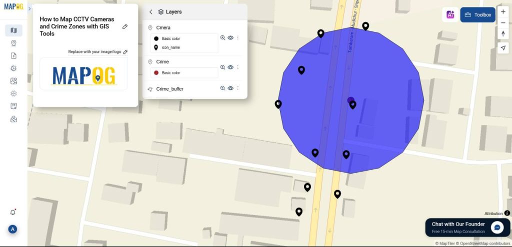 How to Map CCTV Cameras and Crime Zones with GIS Tools