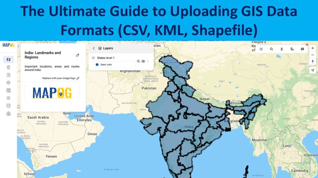 The Ultimate Guide to Uploading GIS Data Formats (CSV, KML, Shapefile)