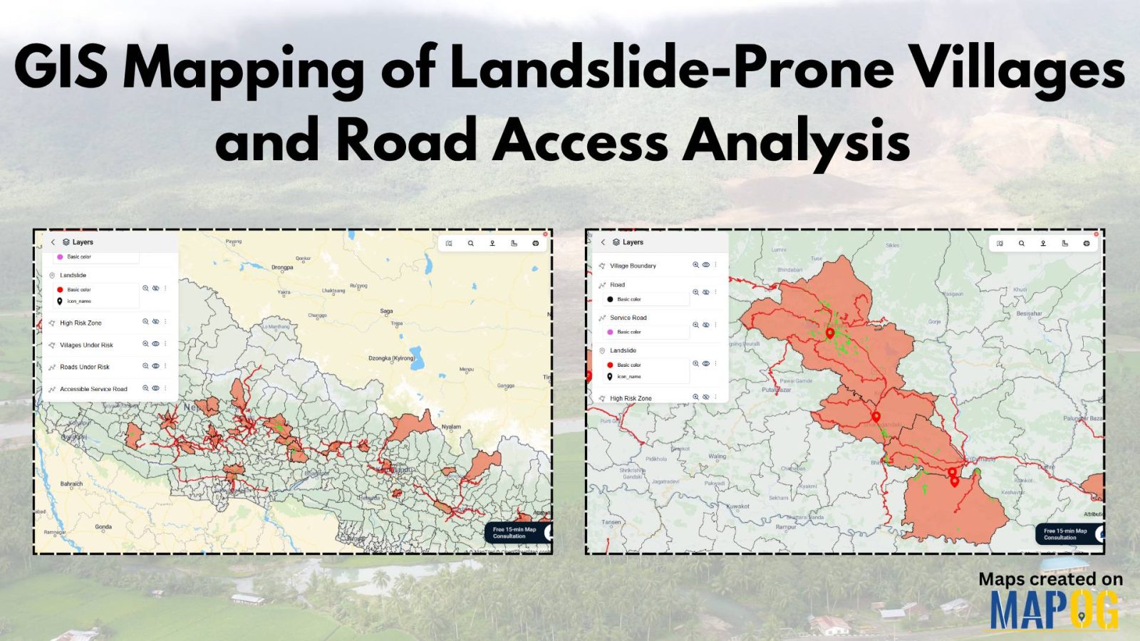 GIS Mapping of Landslide