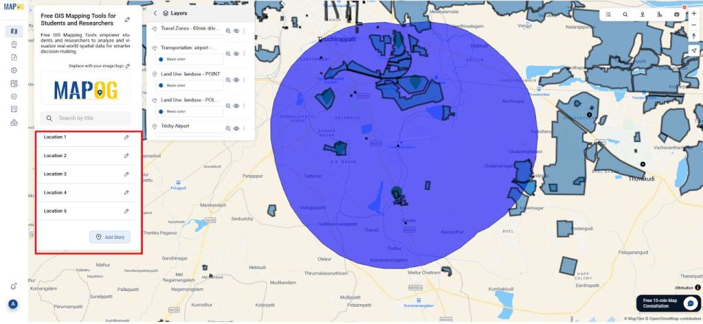 Find locations for Warehouse