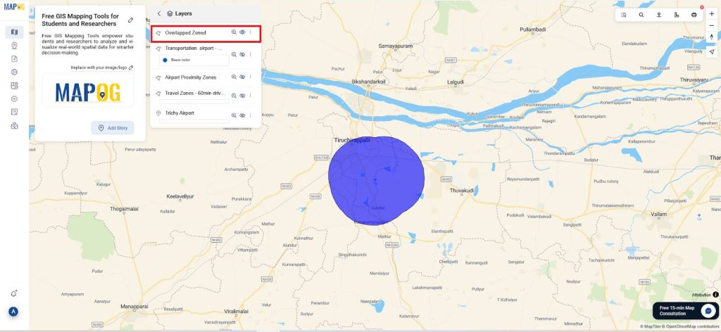 Isochrone Tool: Map 60-Minute Reachable Areas