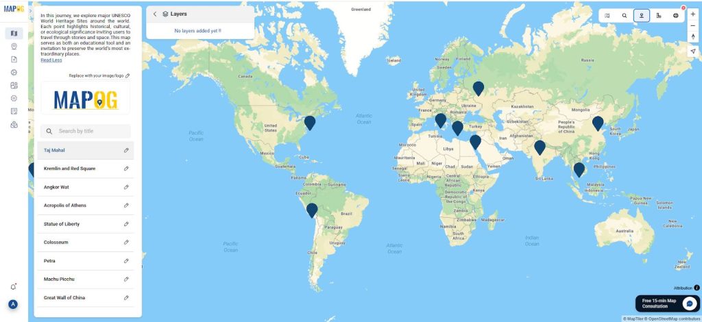 Country Wise UNESCO Guide: Top Heritage Spots on a Map