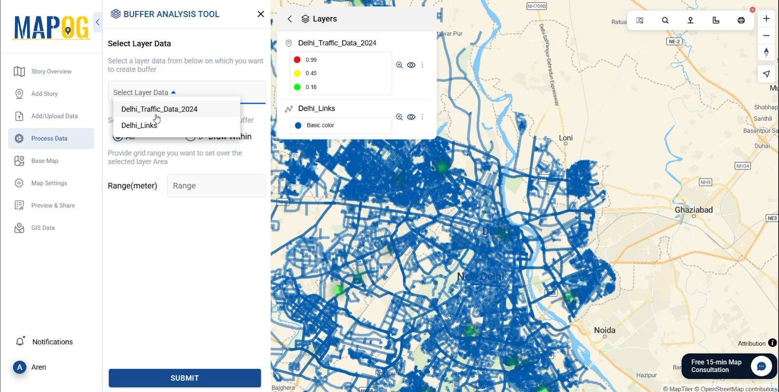 GIS for public transport optimization