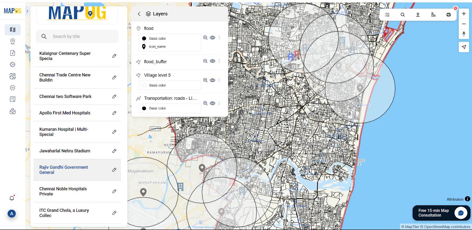 Urban Flood Hotspots Mapping