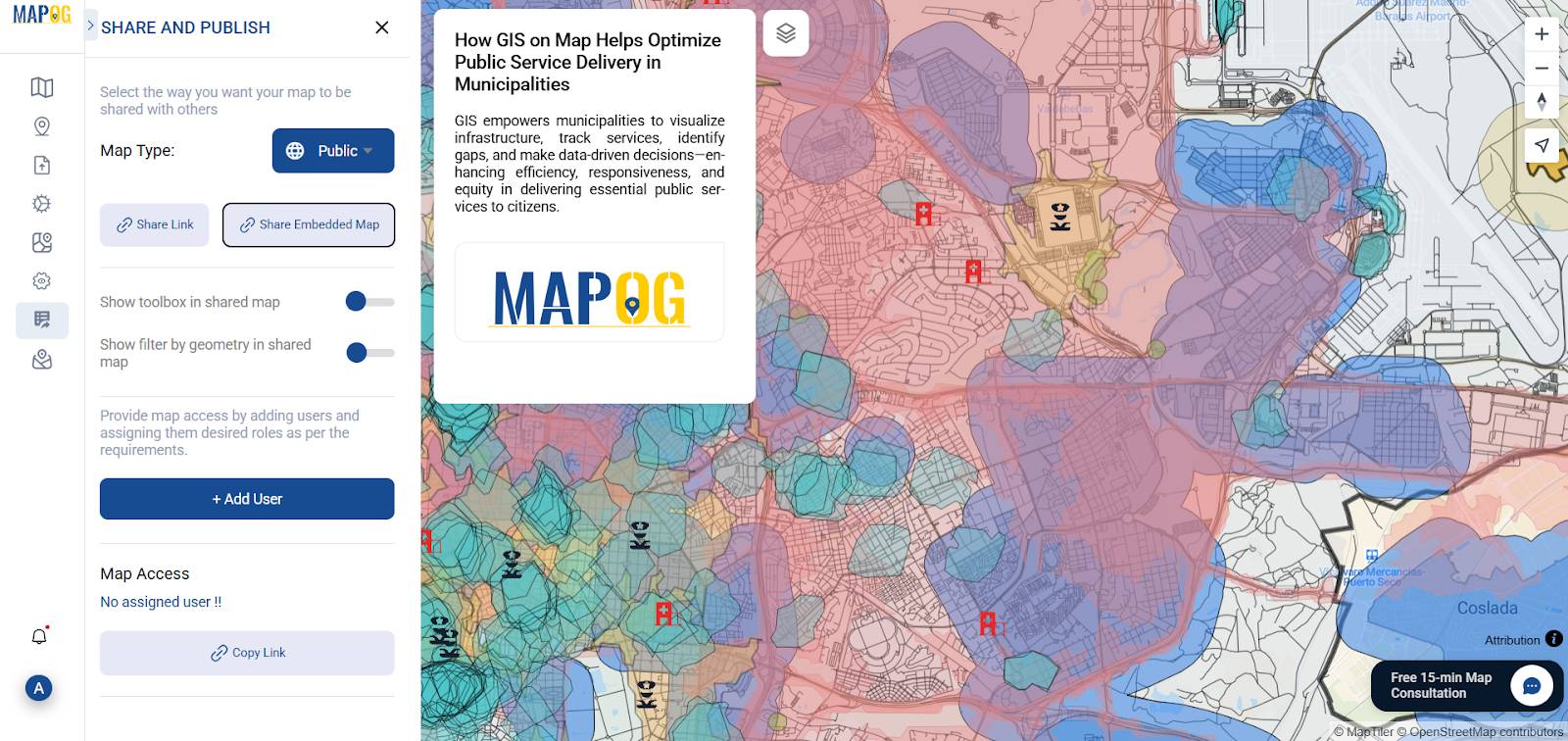 GIS Mapping Public Service