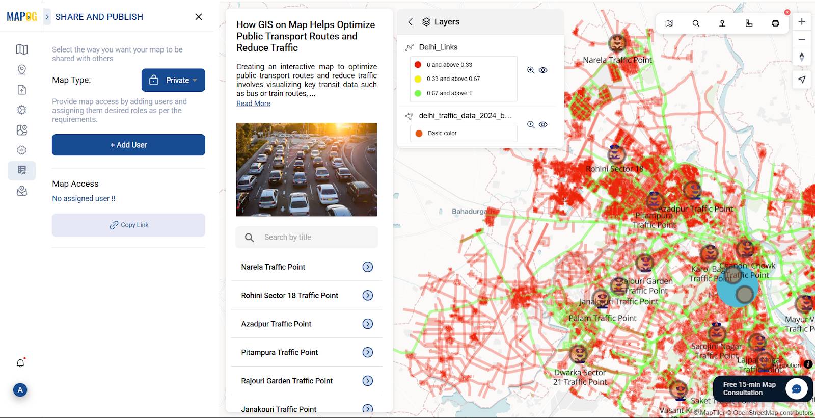 GIS for Public Transport Optimization