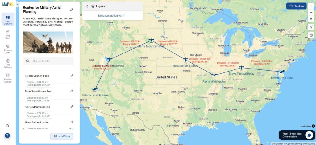 Mapping Military Flight Paths