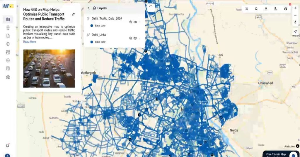 GIS for public transport optimization