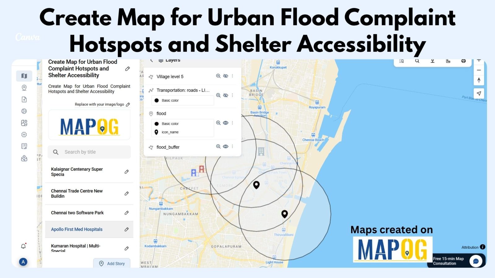 Urban Flood Hotspots Mapping