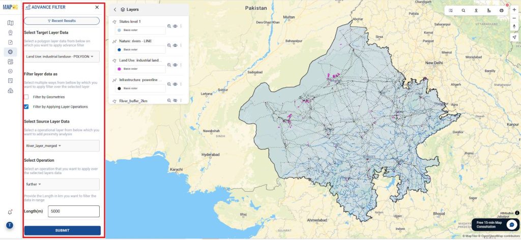 Mapping GHI using points 