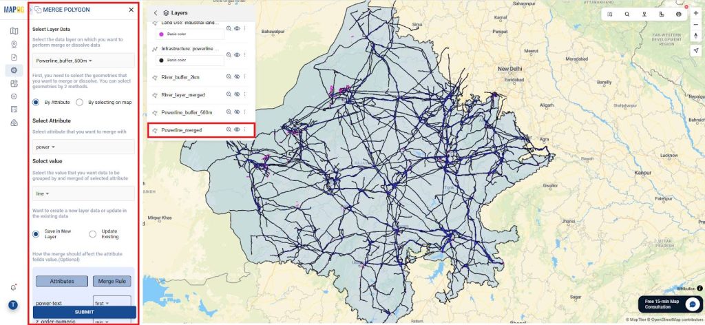 Mapping GHI using points 