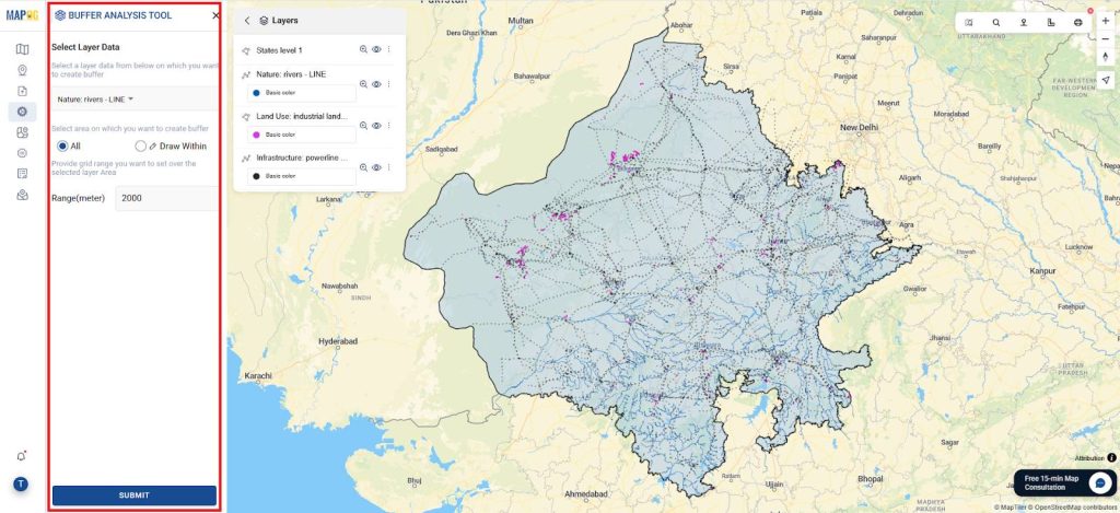 Mapping GHI using points 