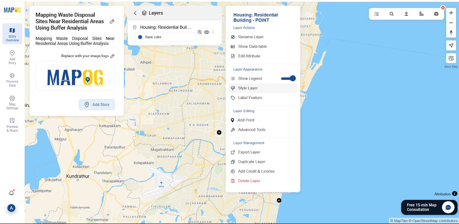 Mapping Waste Disposal Sites 