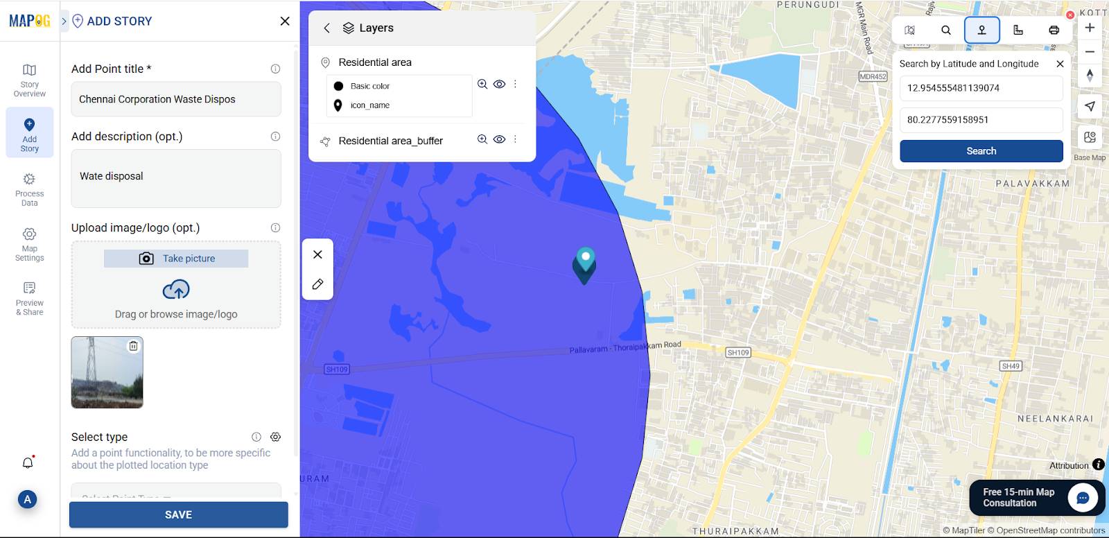 Mapping Waste Disposal Sites 