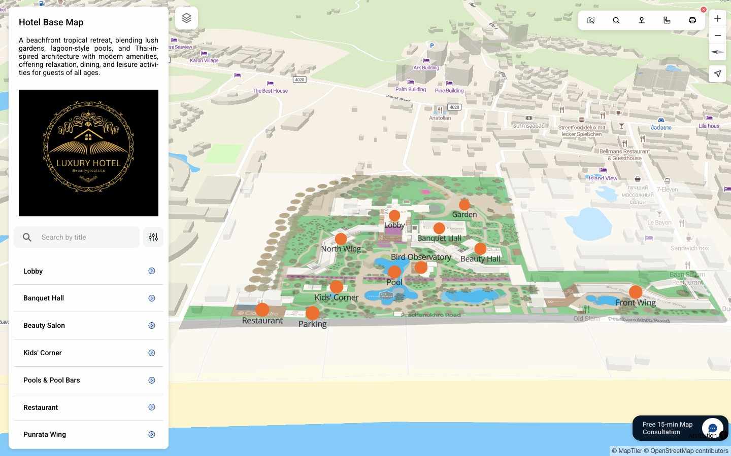 Hotels Map 1