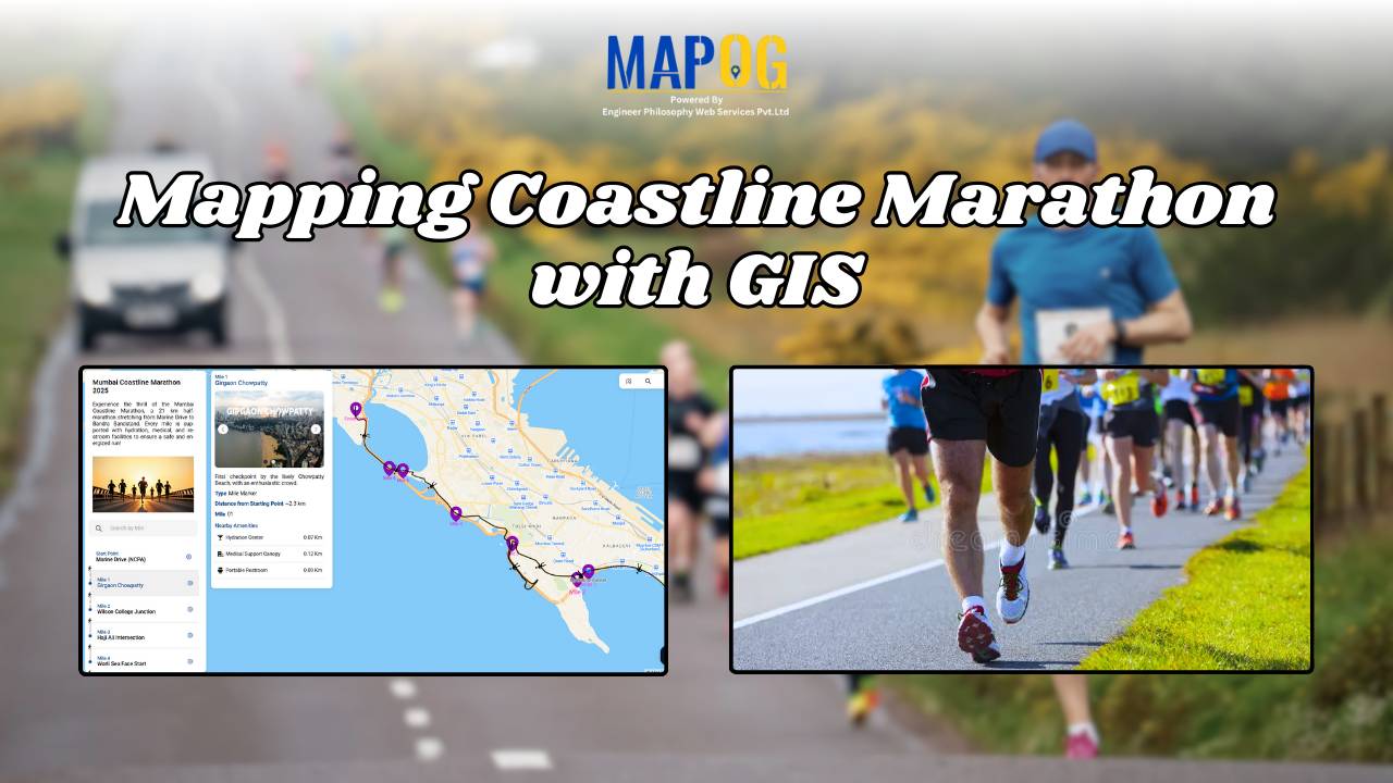 Mapping Coastline Marathon with GIS