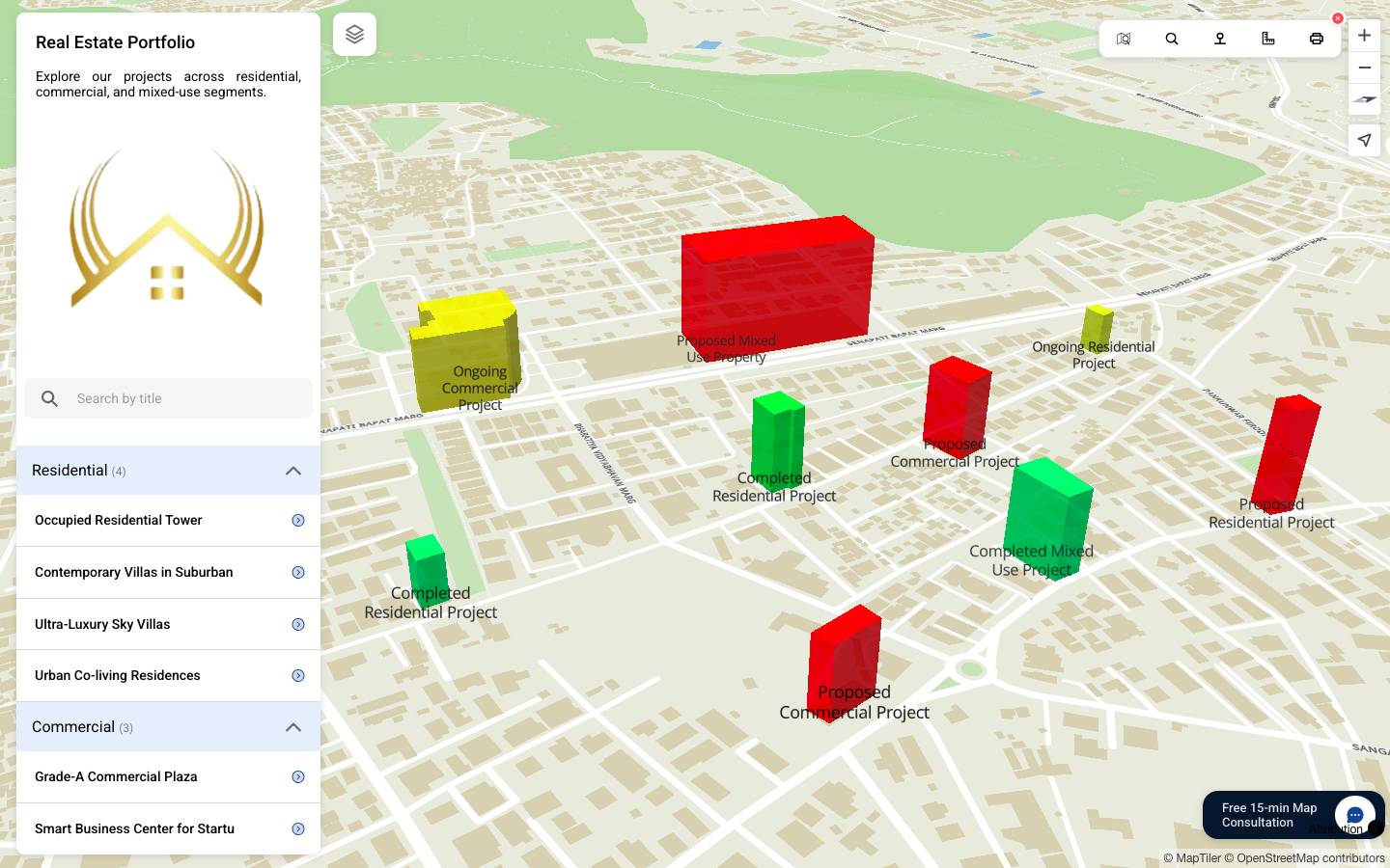 Real Estate Map 1