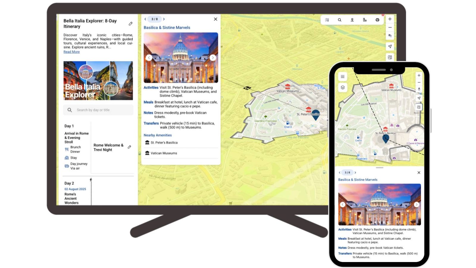 Interactive Travel Map