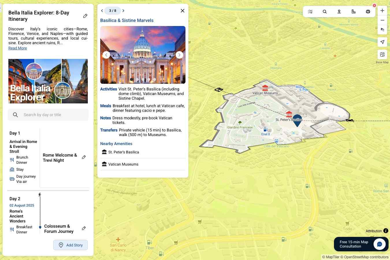 Travel Map 1