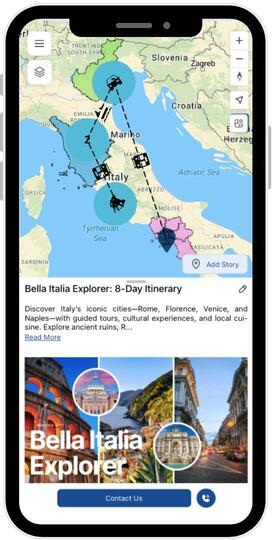 Interactive Map Example