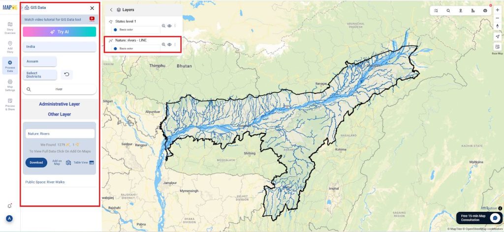 Identifying Flood Prone region and Safe Zones using GIS