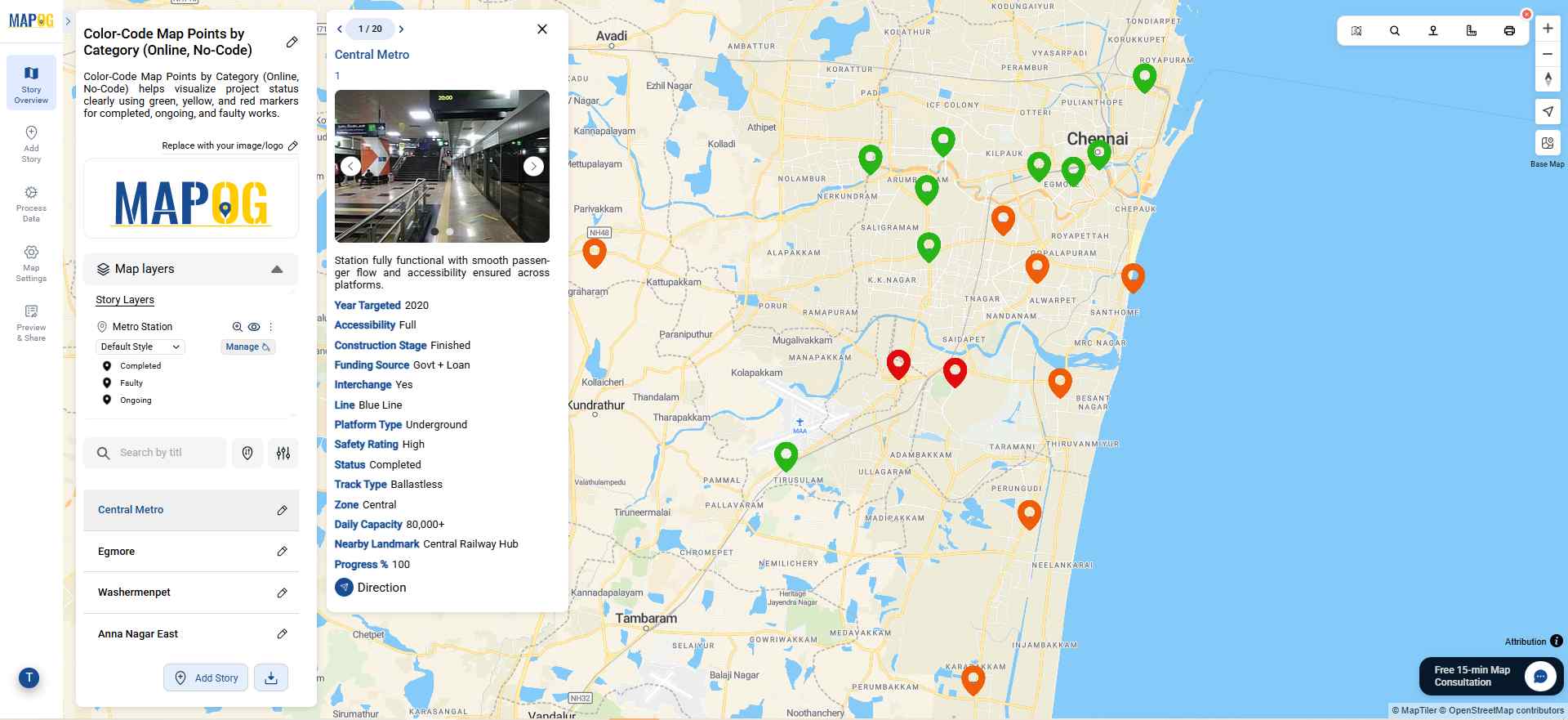 7.1_11zon Color-Code Map Points by Category (Online, No-Code)