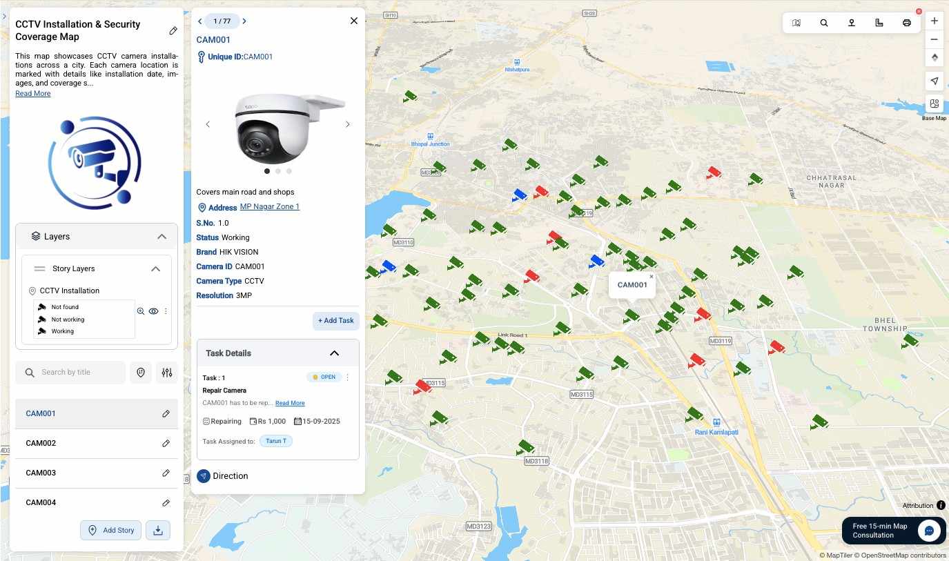 CCTV Installation Map: Track, Manage & Scale Your CC