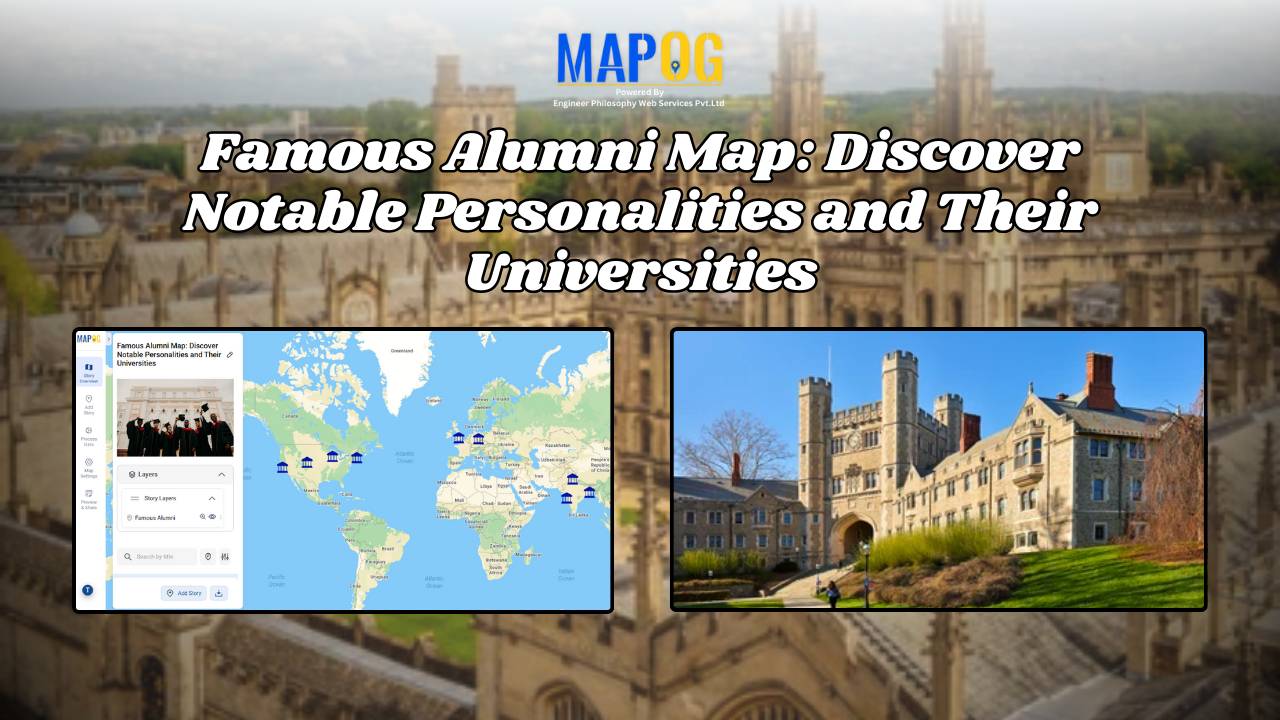 Famous Alumni Map Discover Notable Personalities and Their Universities