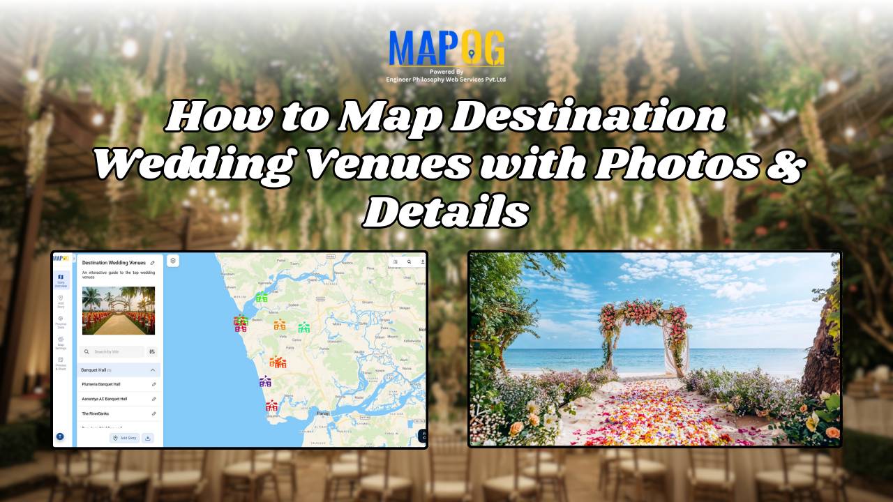 How to Map Destination Wedding Venues with Photos & Details