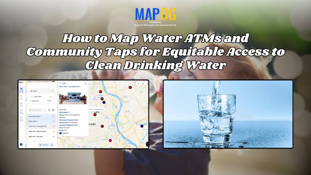 How to Map Water ATMs and Community Taps for Equitable Access to Clean Drinking Water.