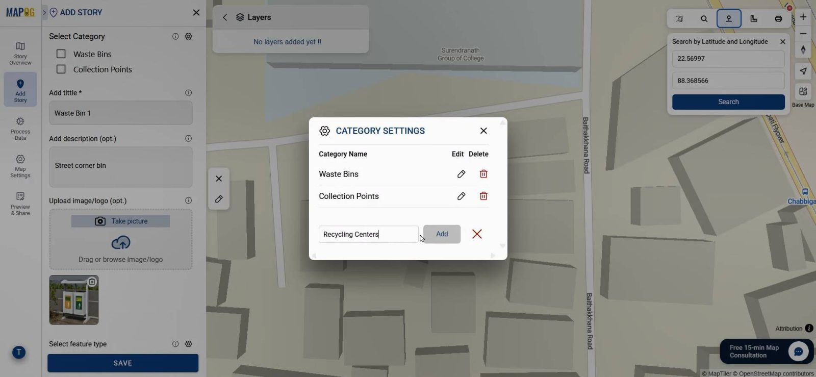 How to Map Waste Bins, Collection Points & Recycling Centers to Improve ...