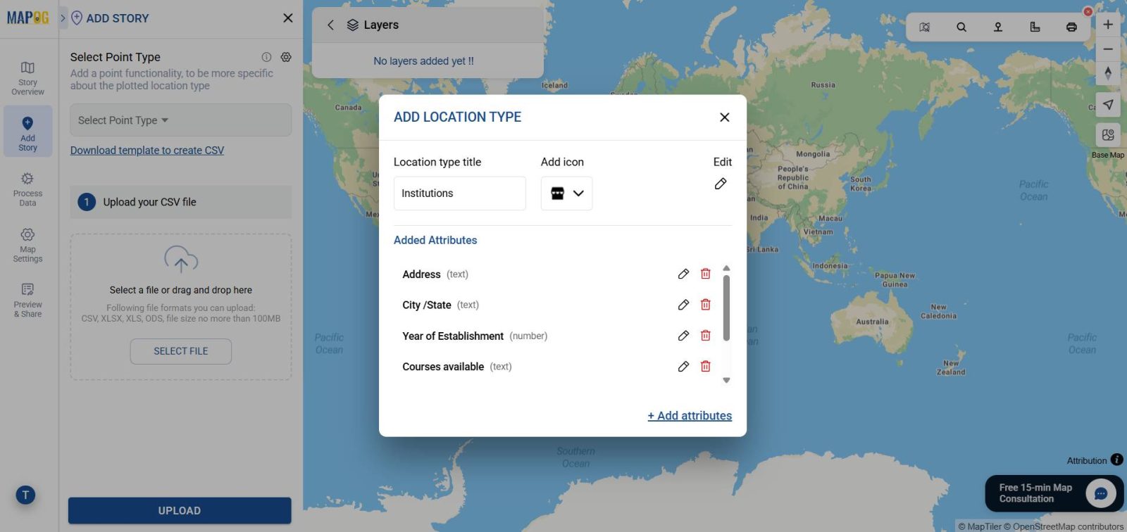 Interactive Map of Top Colleges and Universities