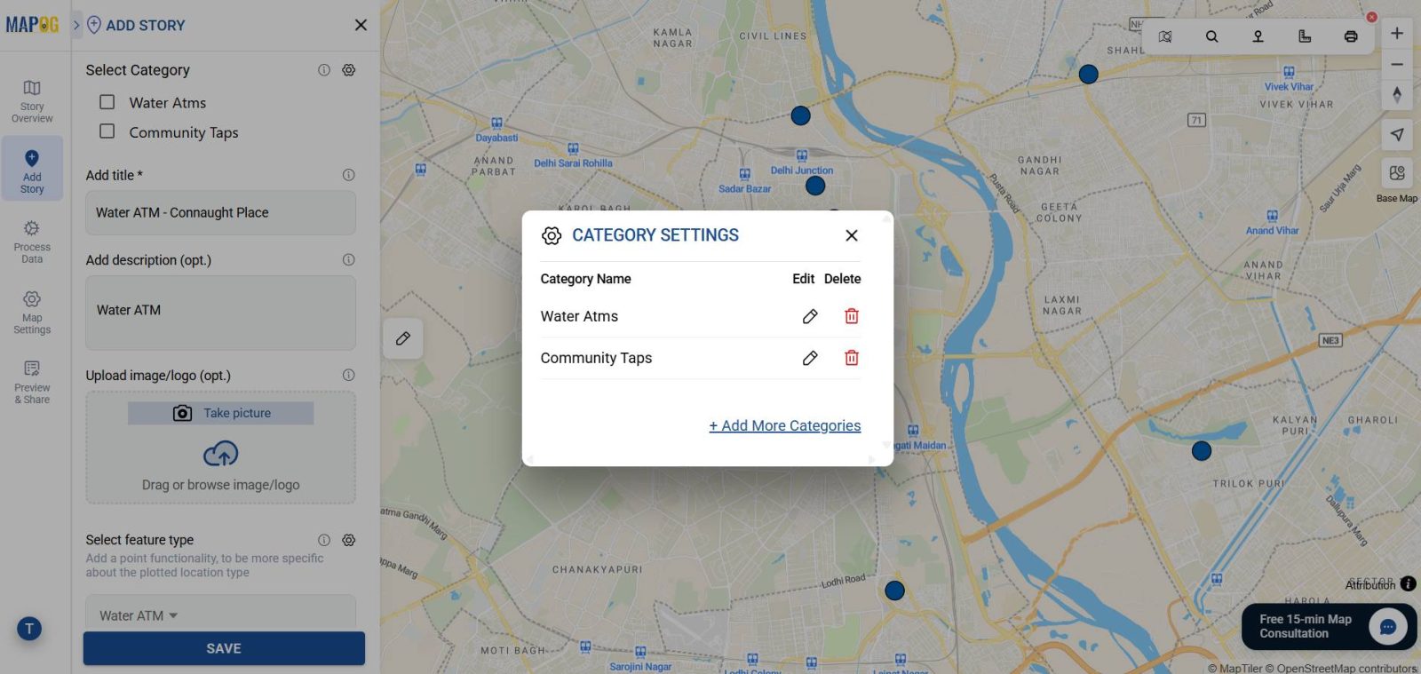 How to Map Water ATMs and Community Taps