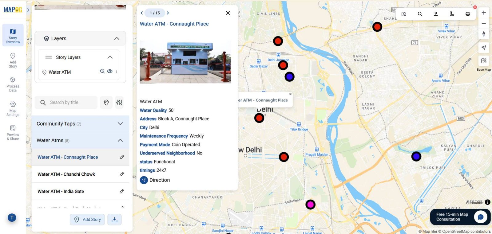How to Map Water ATMs and Community Taps