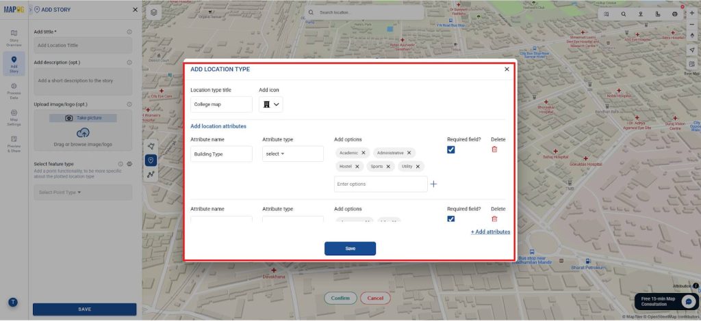 Visualize Your Entire College on an Interactive Campus Map