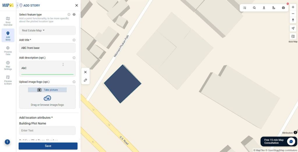 Draw & Style Property Boundary