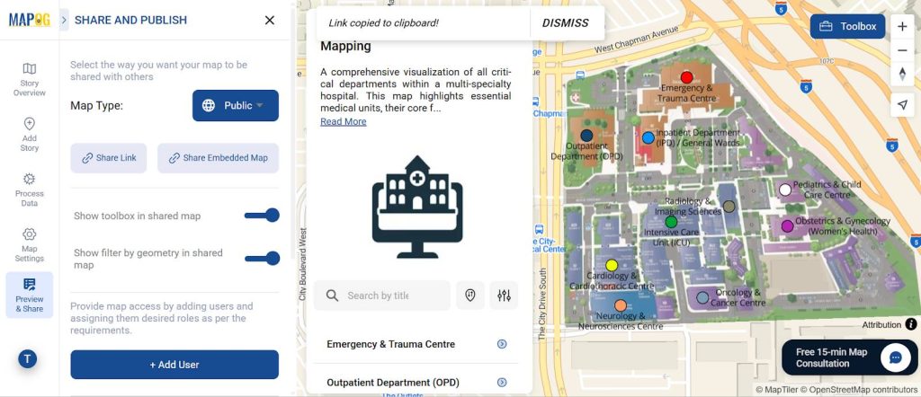 Smart Hospital Campus Map Smart Hospital Campus Map
