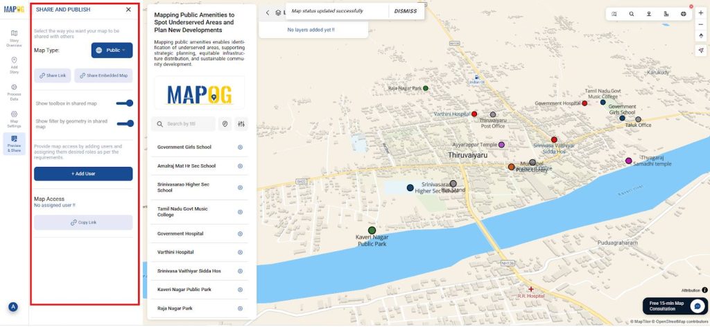 Underserved Areas and Plan New Developments