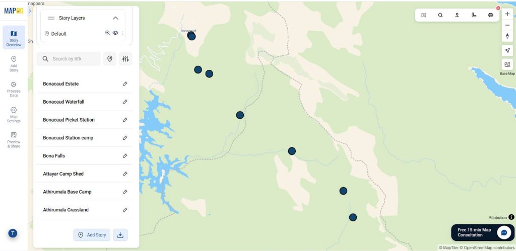 Smart Hiking Trail Planning: Visualize Bearings, Distances, and Key Checkpoints