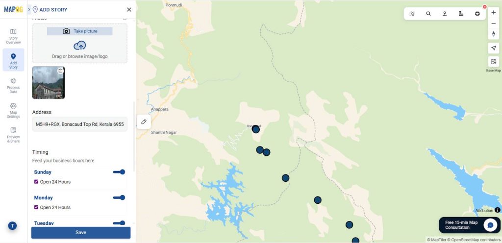 Smart Hiking Trail Planning: Visualize Bearings, Distances, and Key Checkpoints