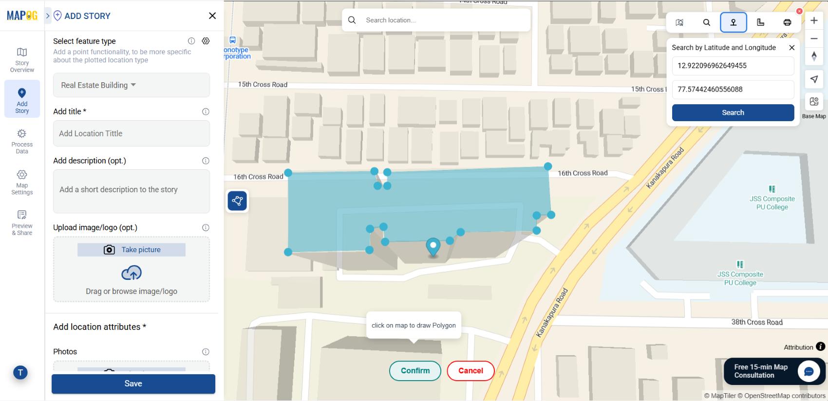 How to Draw a 3D Building on an Interactive Map - MAPOG