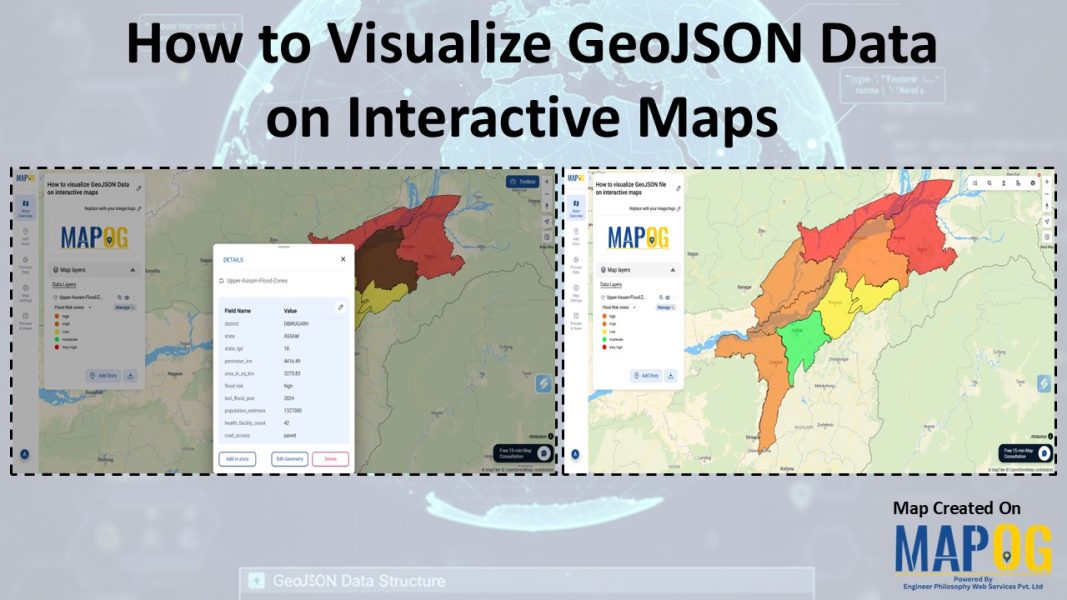 final visuals of GeoJSON data on an interactive map