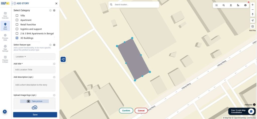 How to Draw 3D Buildings on a Live or Dynamic Map