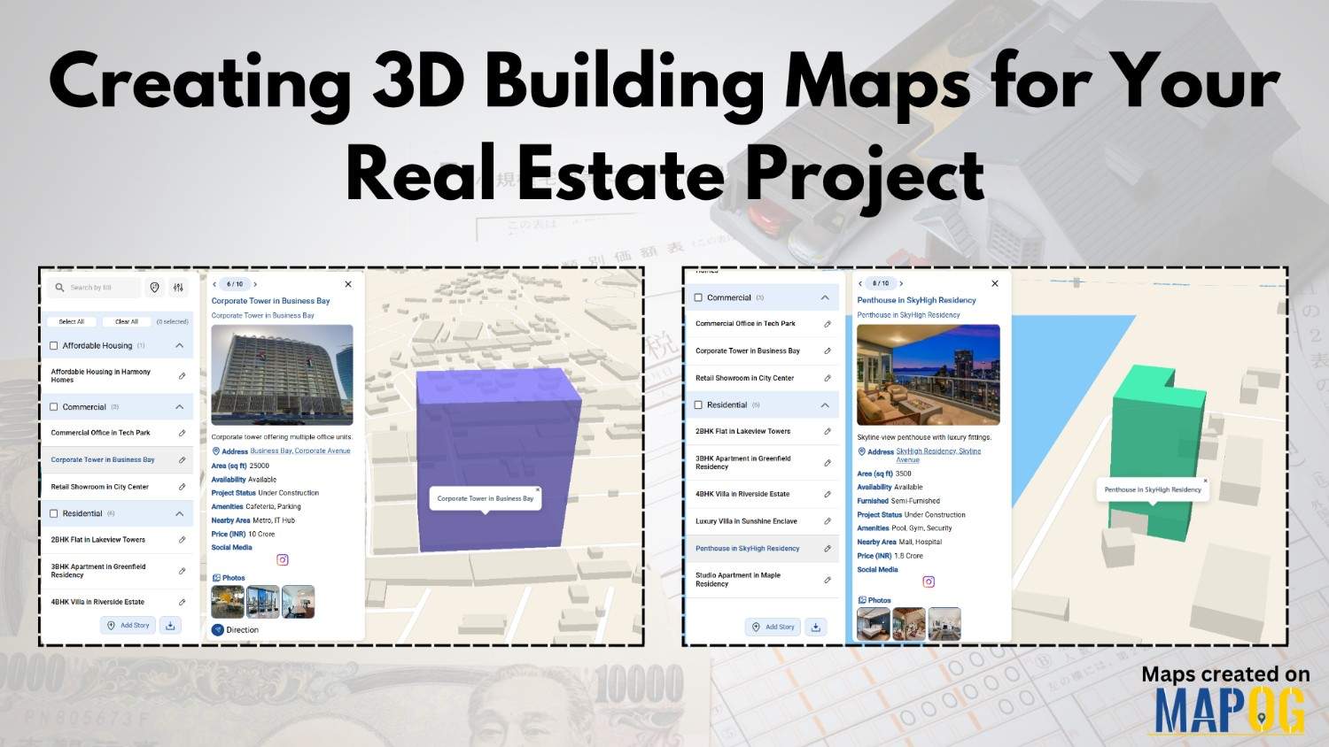 Creating 3D Building Maps